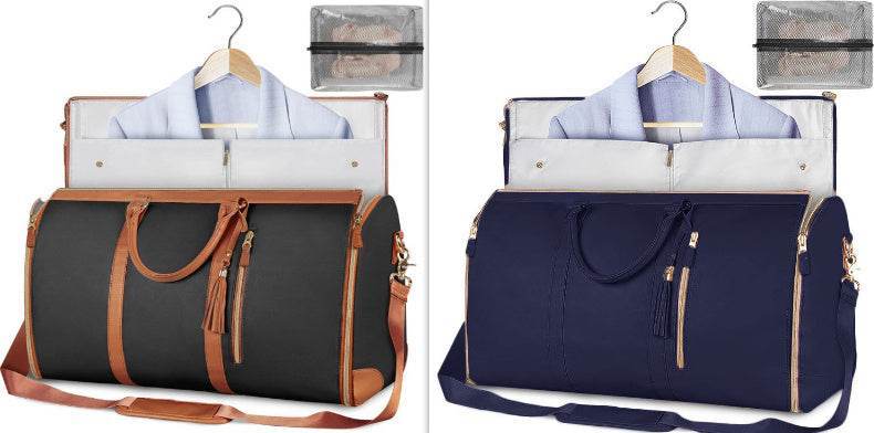Versatile Large Capacity Waterproof Travel Duffle & Folding Suit Handbag for Women - EMPRIZE 360