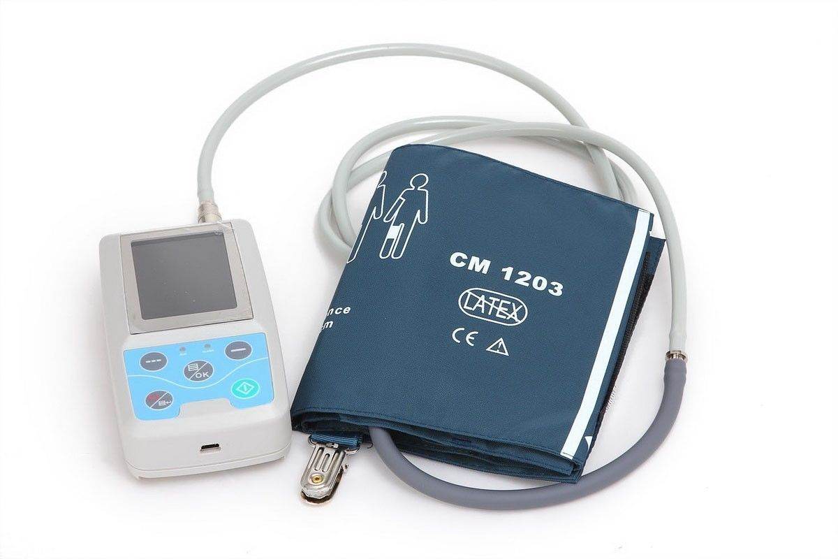Ambulatory Blood Pressure Monitor USB Software 24h NIBP Holter ABPM50 FDA CE - Emprize360
