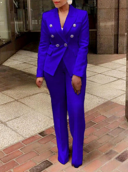 Blazer Top Suit and Pants