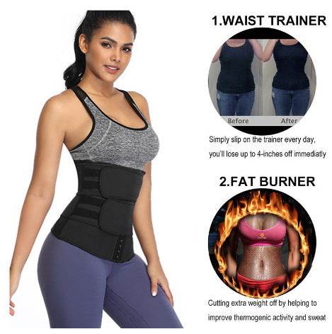 Adjustable Sports Tuck Belt with Three Rows of Buckles - Emprize360