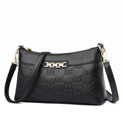 Cross-Border Fashion Handbags New Middle-Aged Mother Messenger Small Square Bag Handbag Single Shoulder Bag Lady Handbag - Emprize360