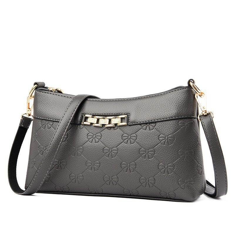 Cross-Border Fashion Handbags New Middle-Aged Mother Messenger Small Square Bag Handbag Single Shoulder Bag Lady Handbag - Emprize360