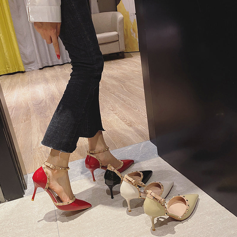 High Heels Female French Pointed Single Shoes