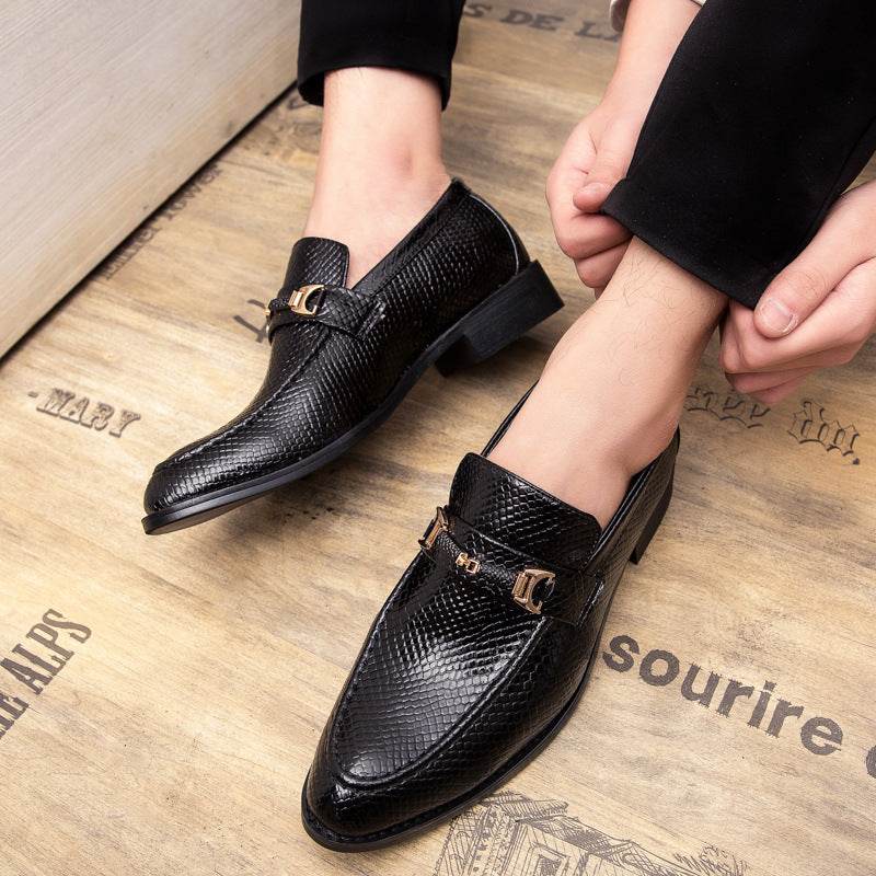 Men'S Shoes Red Hair Stylist Leather Shoes Men Wedding Shoes - Emprize360