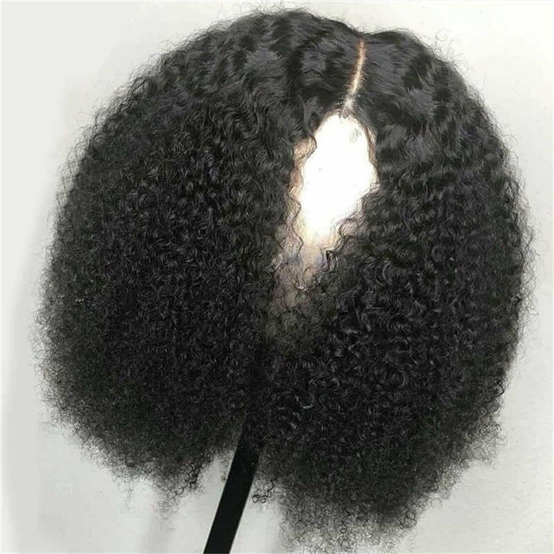 Natural-Look African Small Roll Short Wig – Heat-Safe Silk Blend Fiber