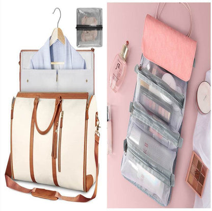 Versatile Large Capacity Waterproof Travel Duffle & Folding Suit Handbag for Women - Emprize360