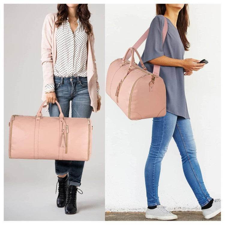 Versatile Large Capacity Waterproof Travel Duffle & Folding Suit Handbag for Women - Emprize360