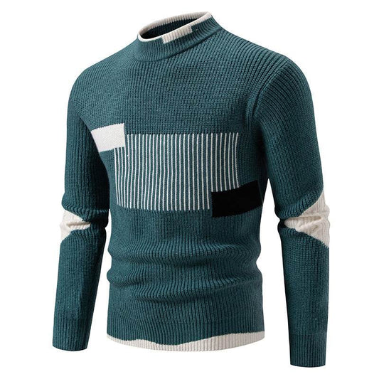 Men's Fashion Trend Multicolor Woven Cotton Velvet Sweater - Emprize360