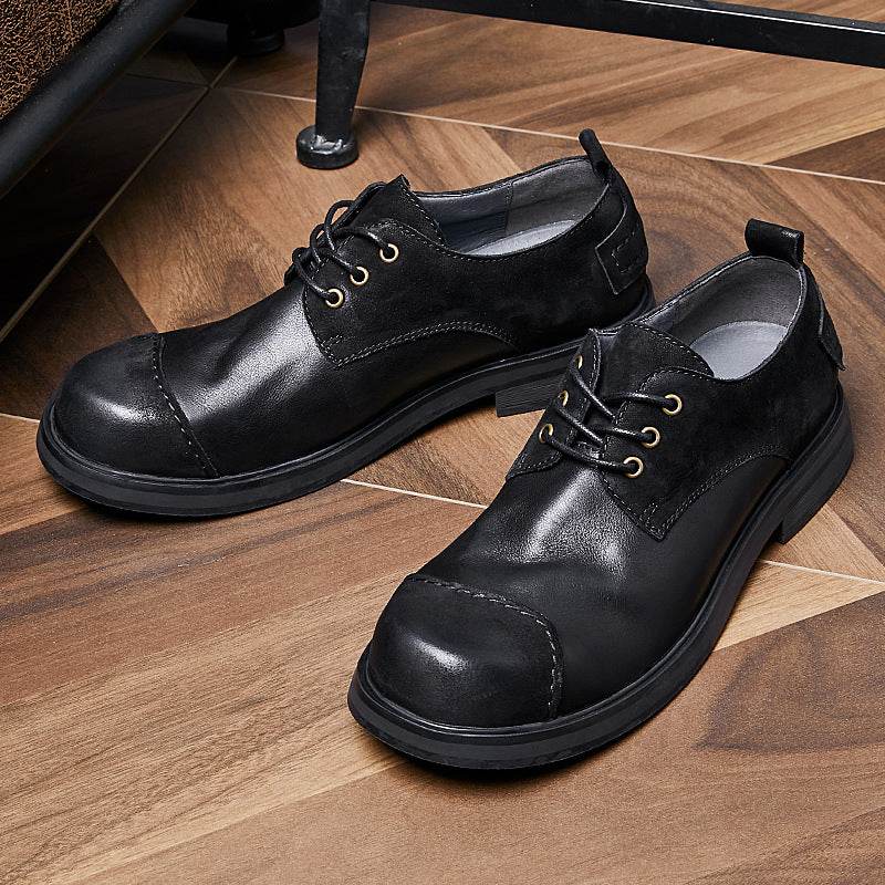 Autumn British Style Handmade Genuine Leather Men's Shoes - Emprize360