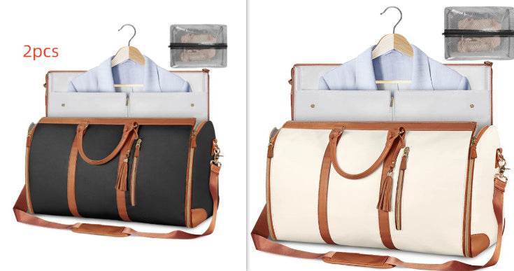 Versatile Large Capacity Waterproof Travel Duffle & Folding Suit Handbag for Women - Emprize360