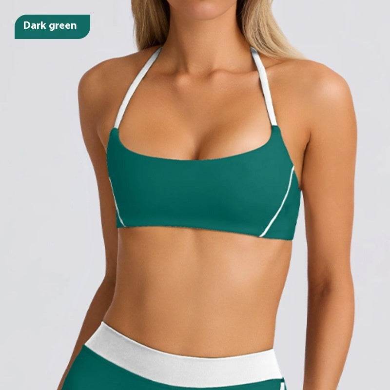 Sports Bra Skirt Set for Running, Fitness, and Outdoor Workouts - Emprize360