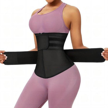 Slimming Belt Violently Sweat Adjustable Zipper Body Shaping Belly Band - Emprize360
