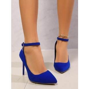 Women's Pointed Toe Buckle High Heels – Stylish and Versatile - Emprize360