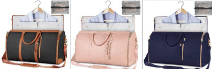 Versatile Large Capacity Waterproof Travel Duffle & Folding Suit Handbag for Women - Emprize360