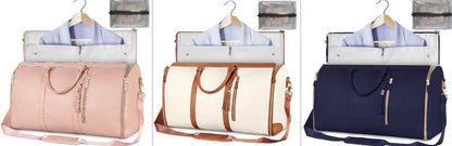 Versatile Large Capacity Waterproof Travel Duffle & Folding Suit Handbag for Women - Emprize360