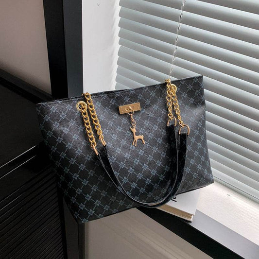 Retro Commuter Texture Chain Shoulder Bag For Women Spring - Emprize360
