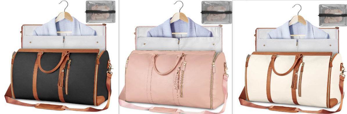 Versatile Large Capacity Waterproof Travel Duffle & Folding Suit Handbag for Women - Emprize360