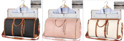Versatile Large Capacity Waterproof Travel Duffle & Folding Suit Handbag for Women - Emprize360