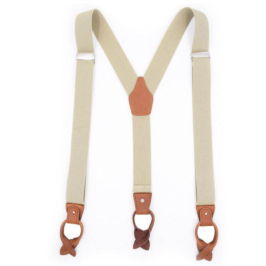 Brown casual suspenders - Emprize360
