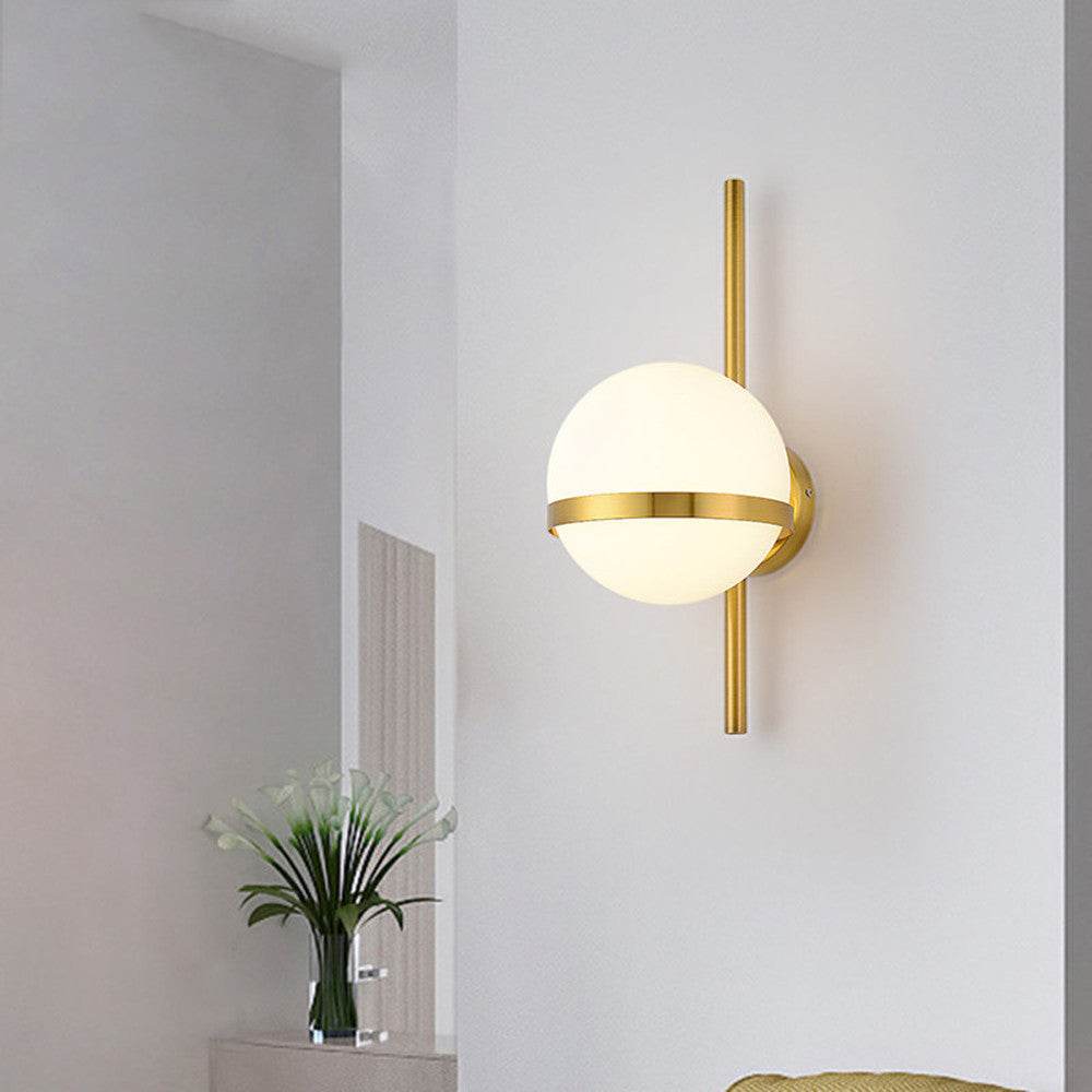 Minimalist Postmodern Glass Wall Lamp Living Room - Emprize360