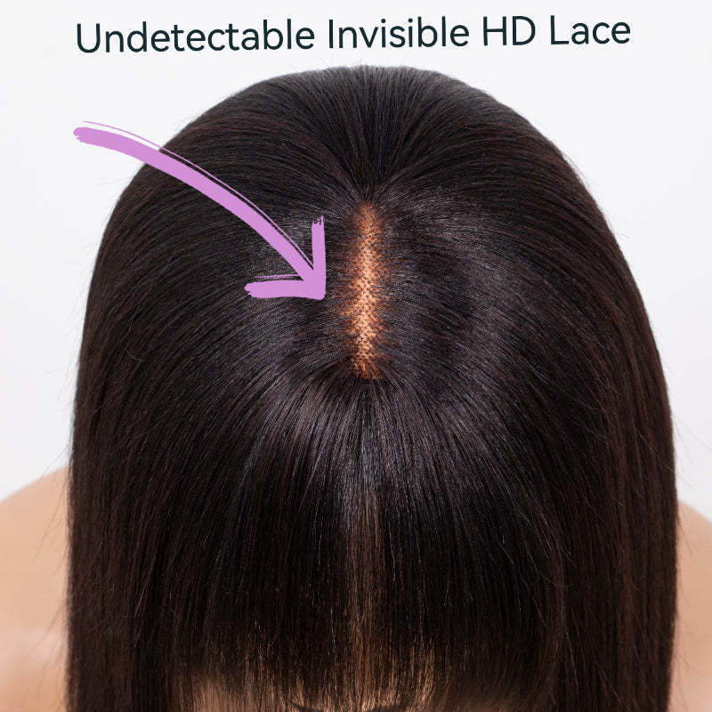 Classic Human Hair Wig – Smooth Natural Texture