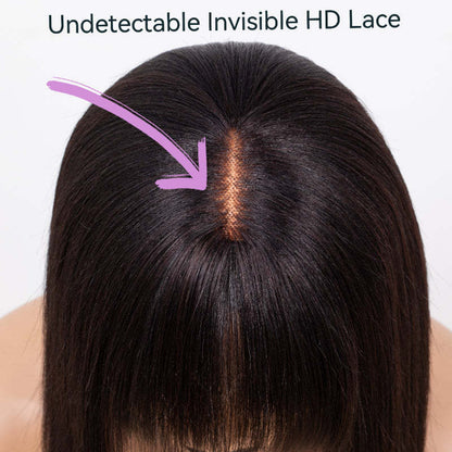 Classic Human Hair Wig – Smooth Natural Texture