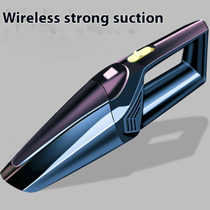High Power Wireless Car Vacuum – Portable Handheld Cleaner for Home & Vehicle