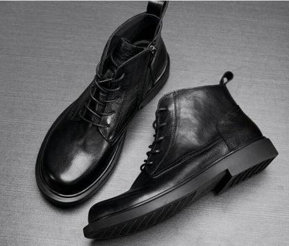 Genuine Leather Fashion Martin Boots For Men - Emprize360