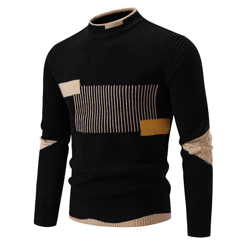 Men's Fashion Trend Multicolor Woven Cotton Velvet Sweater - Emprize360