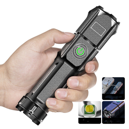 Ultra Bright 100K Lumen Flashlight: Waterproof Tactical Gear for Hunting, Camping & Fishing