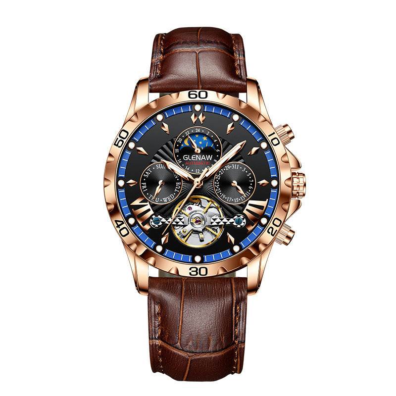 Men's Fashion Hollowed-out Watch Automatic Mechanical Watch - Emprize360