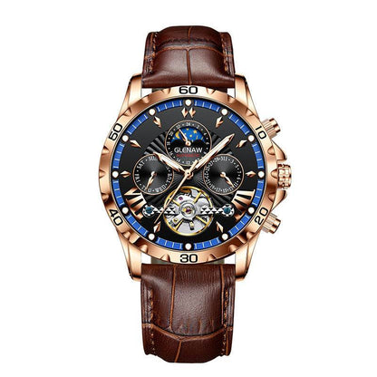 Men's Fashion Hollowed-out Watch Automatic Mechanical Watch - Emprize360