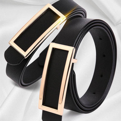 Classic Retro Cowhide Leather Belt for Women - Emprize360