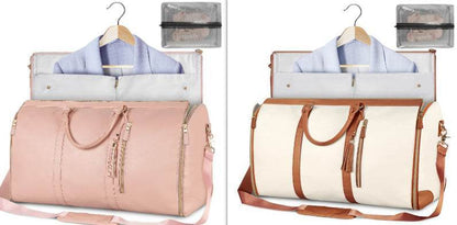 Versatile Large Capacity Waterproof Travel Duffle & Folding Suit Handbag for Women - EMPRIZE 360