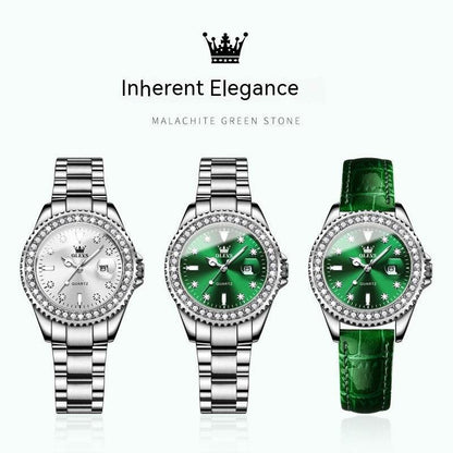 Diamond Quartz Women's Stainless Steel Watch - Emprize360