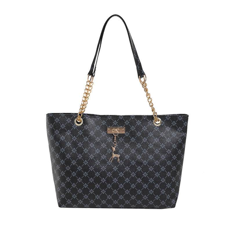 Retro Commuter Texture Chain Shoulder Bag For Women Spring - Emprize360