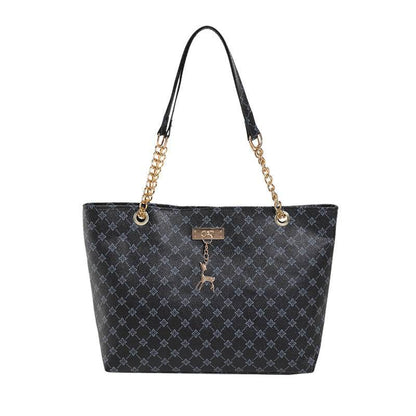 Retro Commuter Texture Chain Shoulder Bag For Women Spring - Emprize360