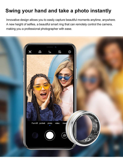 Smart Ring – Advanced Wearable Technology for Everyday Use, Seamless Connectivity & Health Monitoring" - EMPRIZE 360