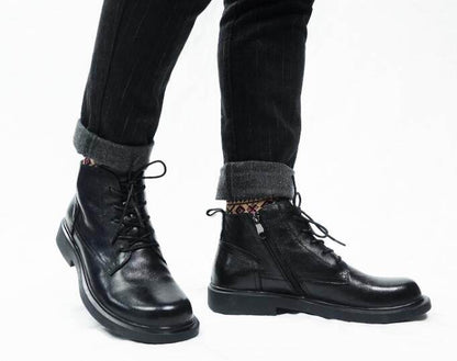 Genuine Leather Fashion Martin Boots For Men - Emprize360