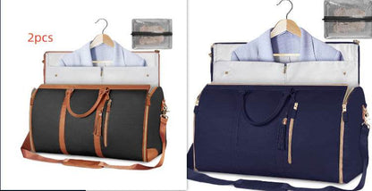 Versatile Large Capacity Waterproof Travel Duffle & Folding Suit Handbag for Women - Emprize360