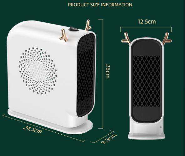 Compact Desktop Heater: Ideal for Office, Student Dorms, and Small Spaces - Emprize360