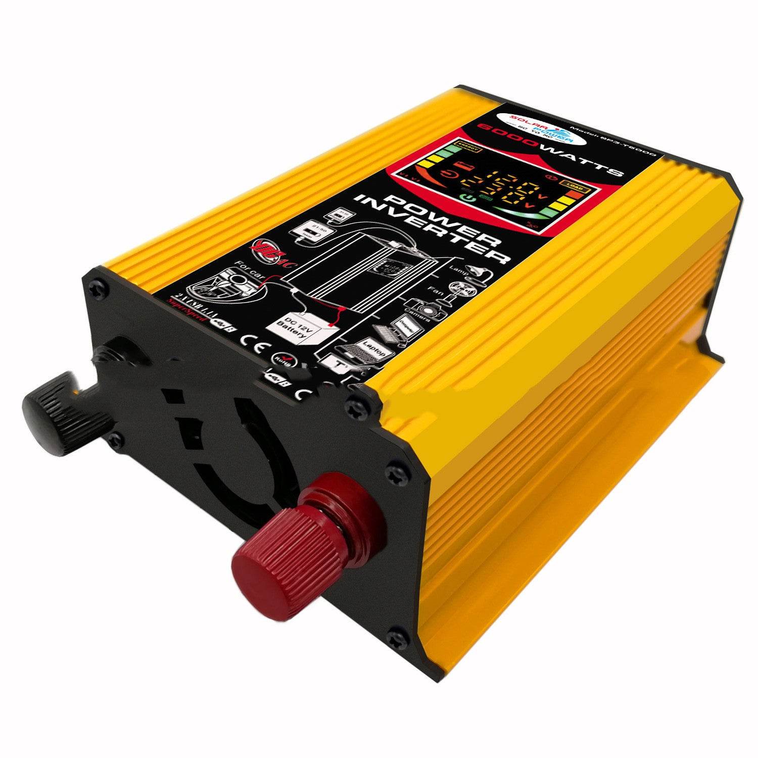 Dual USB Car Inverter With Smart Display - Emprize360
