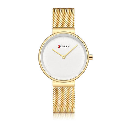 Stylish Women's Mesh Belt Quartz Watch - Casual & Business Pointer Timepiece - Emprize360