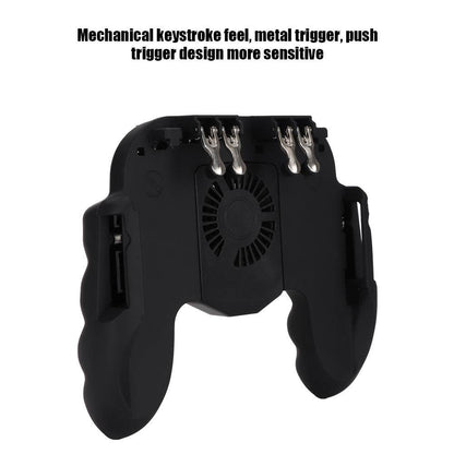Mobile Phone Game Controller with Cooling Fan – Heat Dissipation Power Handle for Gamers - Emprize360
