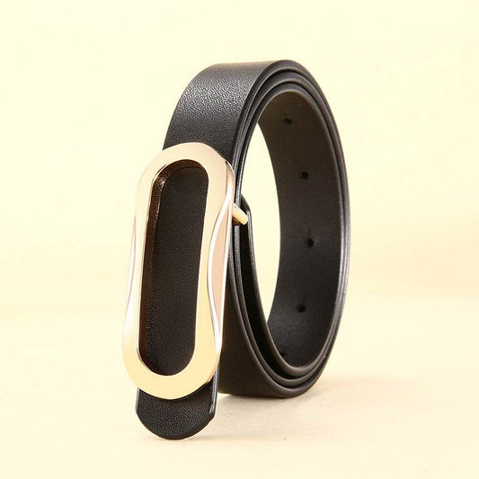 Classic Retro Cowhide Leather Belt for Women - Emprize360