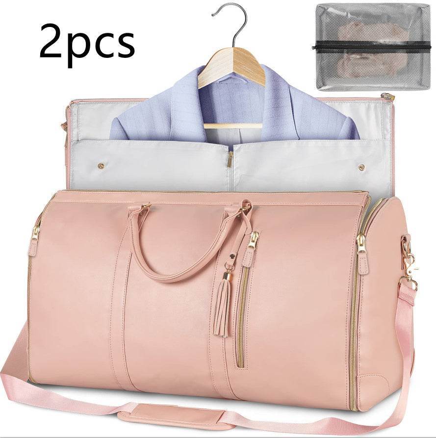 Versatile Large Capacity Waterproof Travel Duffle & Folding Suit Handbag for Women - EMPRIZE 360