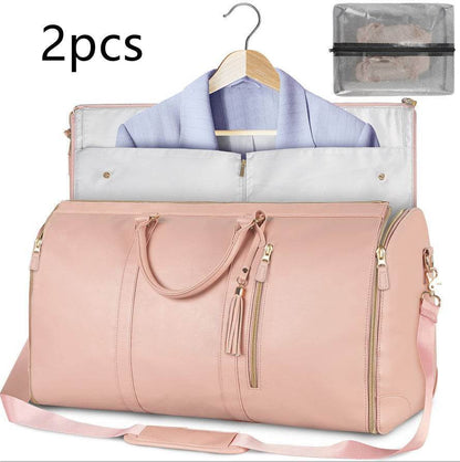 Versatile Large Capacity Waterproof Travel Duffle & Folding Suit Handbag for Women - EMPRIZE 360