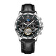 Silver Case Green Circle Black