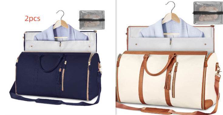 Versatile Large Capacity Waterproof Travel Duffle & Folding Suit Handbag for Women - Emprize360