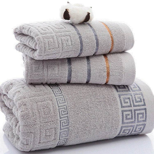Cozy 3-Piece Cotton Towel Set – Soft, Absorbent, and Perfect for Everyday Comfort - Emprize360